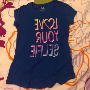 Dark blue inspiration tee